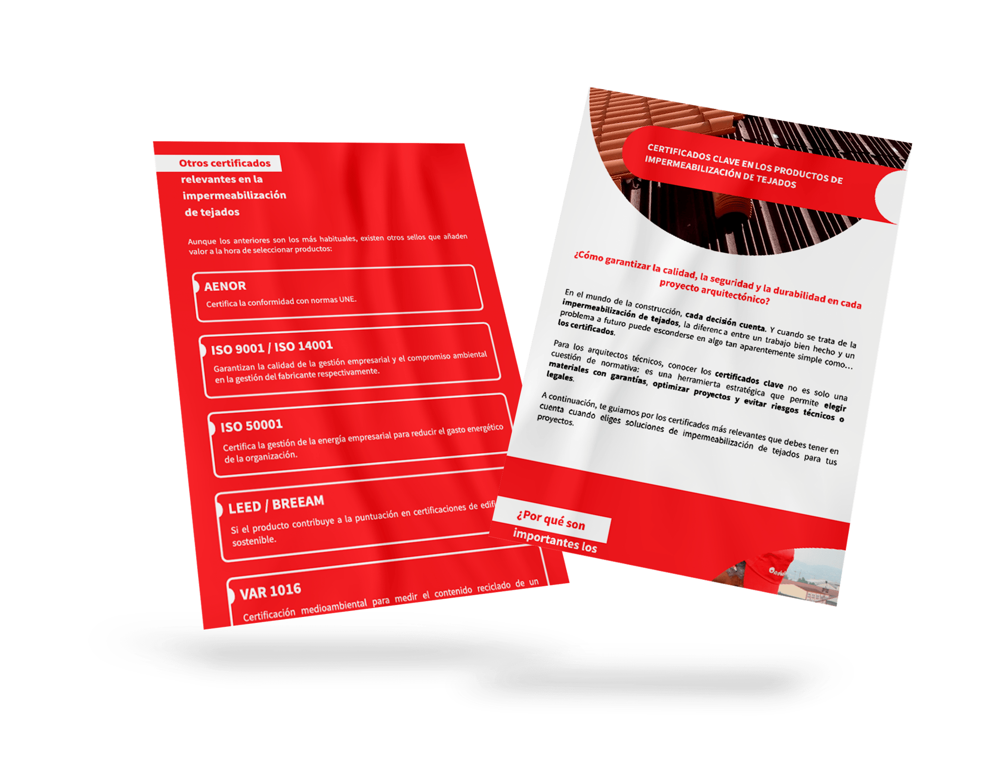 Mockup_Infografía_Certificados clave en los productos de impermeabilización de tejados