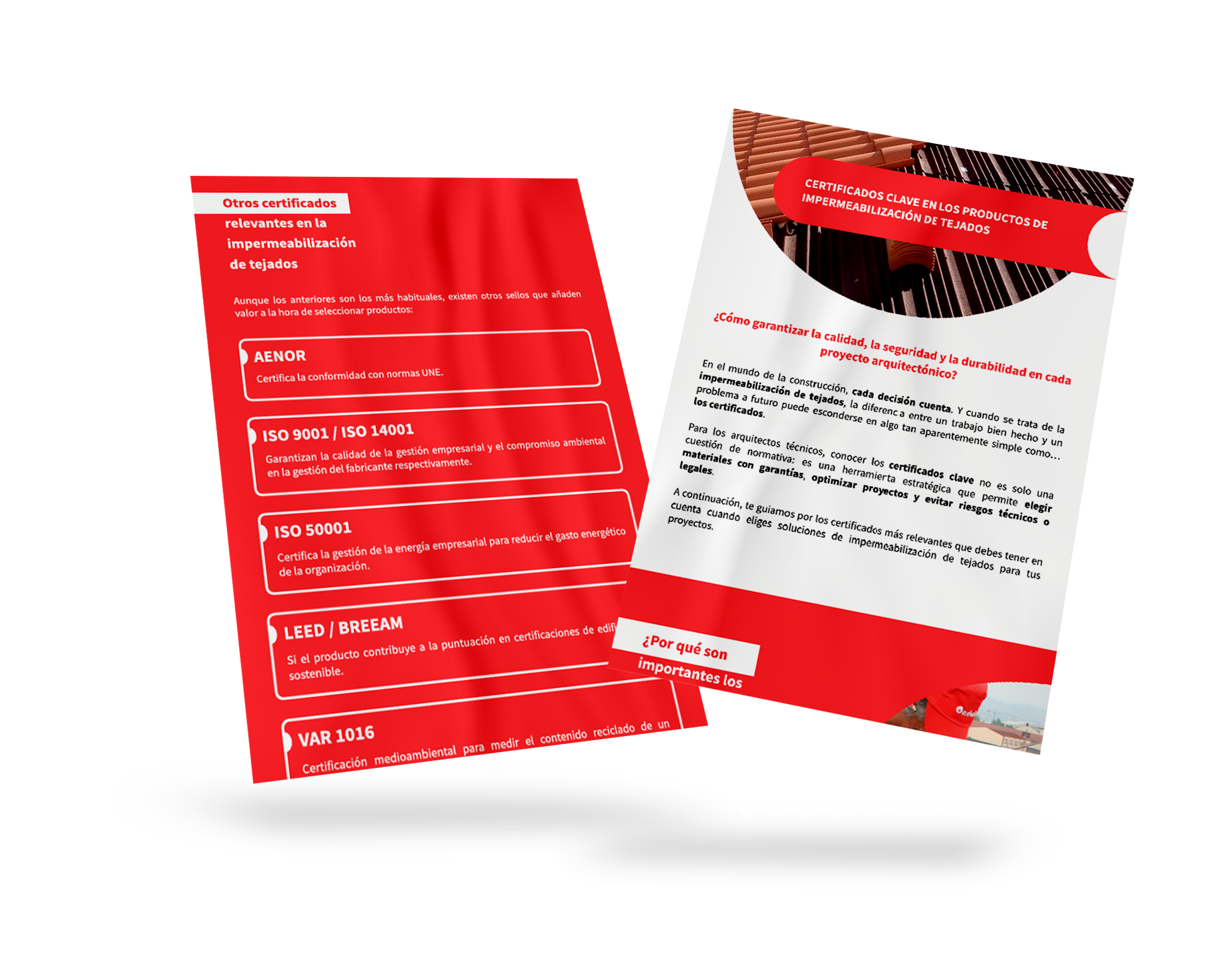 Mockup_Infografía_Certificados clave en los productos de impermeabilización de tejados